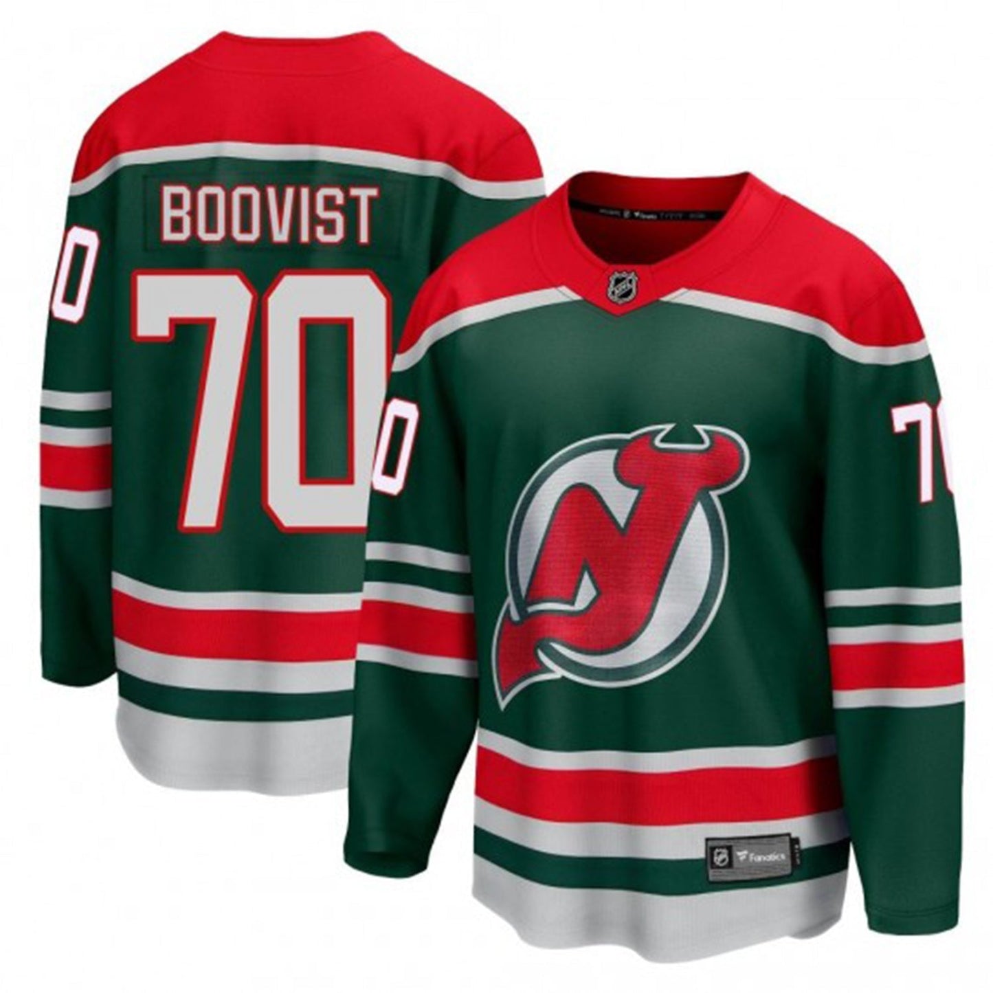 NHL Jesper Boqvist New Jersey Devils 70 Jersey