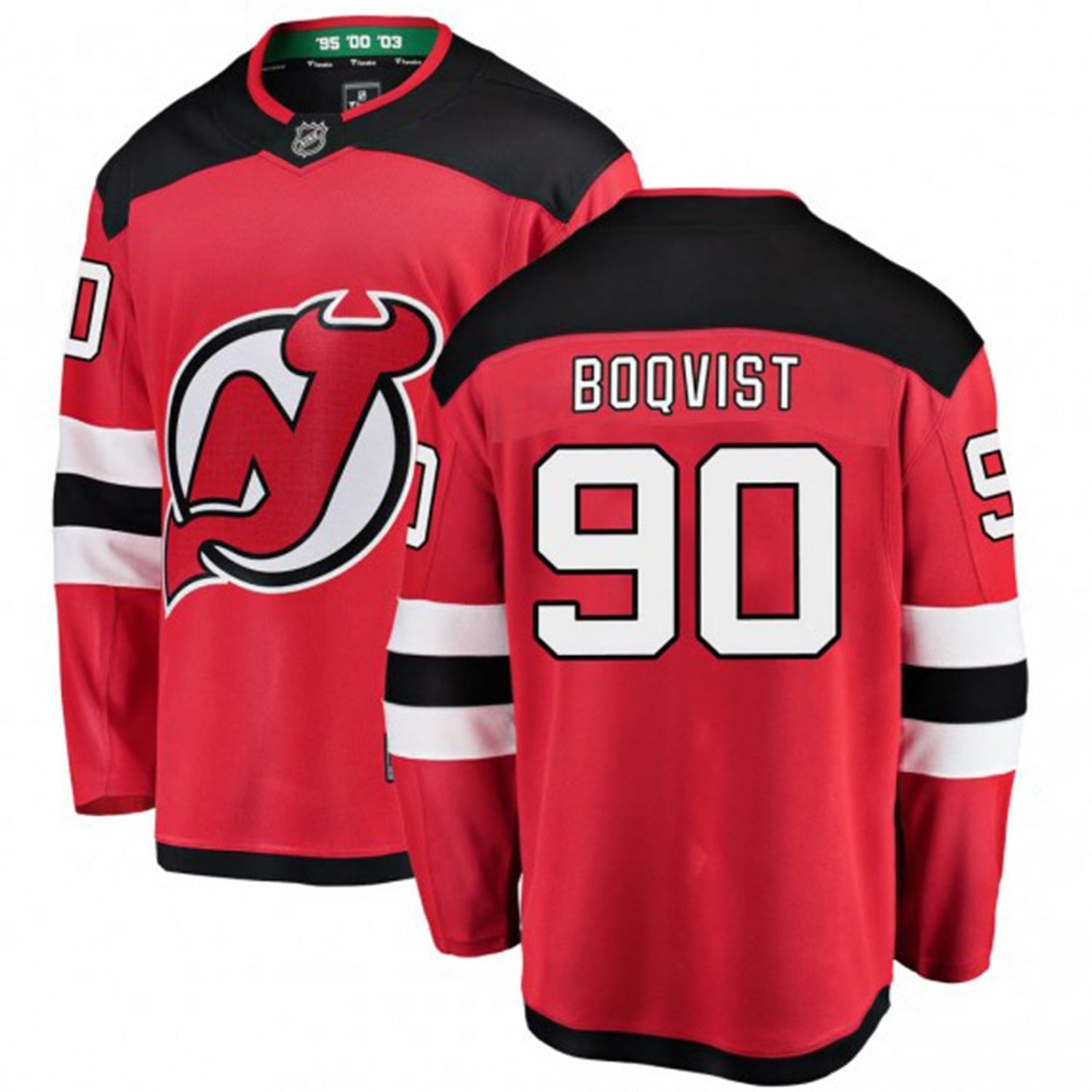 NHL Jesper Boqvist New Jersey Devils 70 Jersey