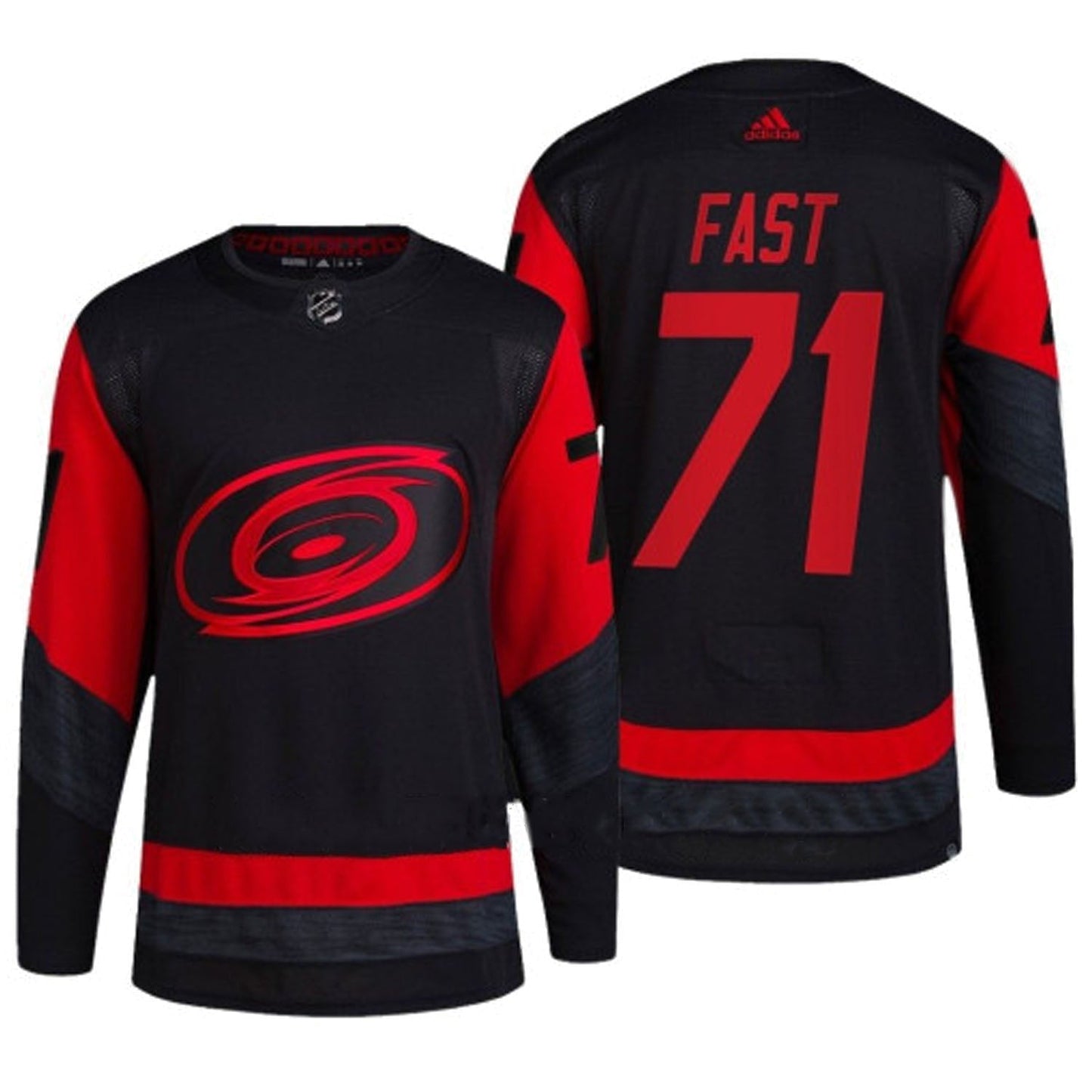 NHL Jesper Fast Carolina Hurricanes 71 Jersey