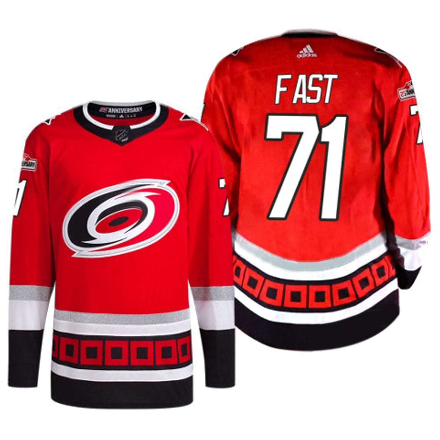 NHL Jesper Fast Carolina Hurricanes 71 Jersey