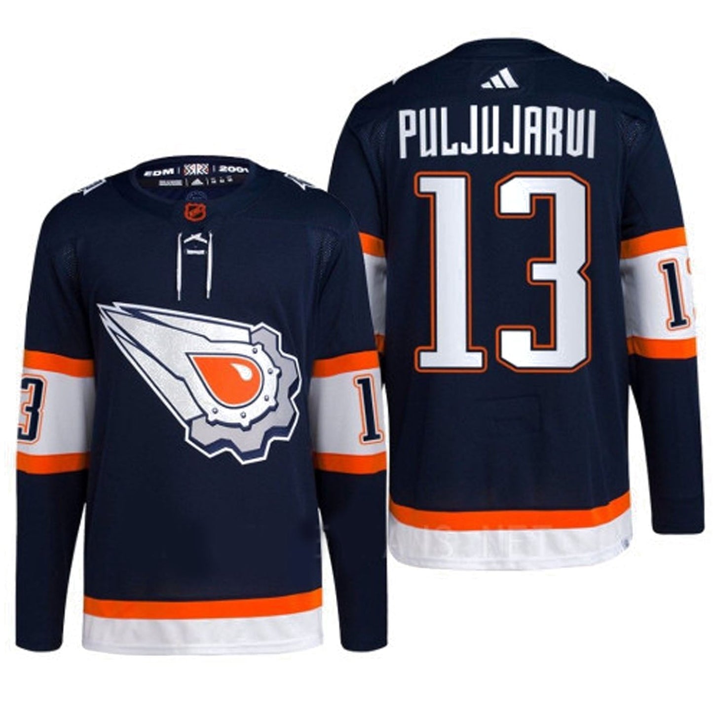 NHL Jesse Puljujarvi Edmonton Oilers 13 Jersey