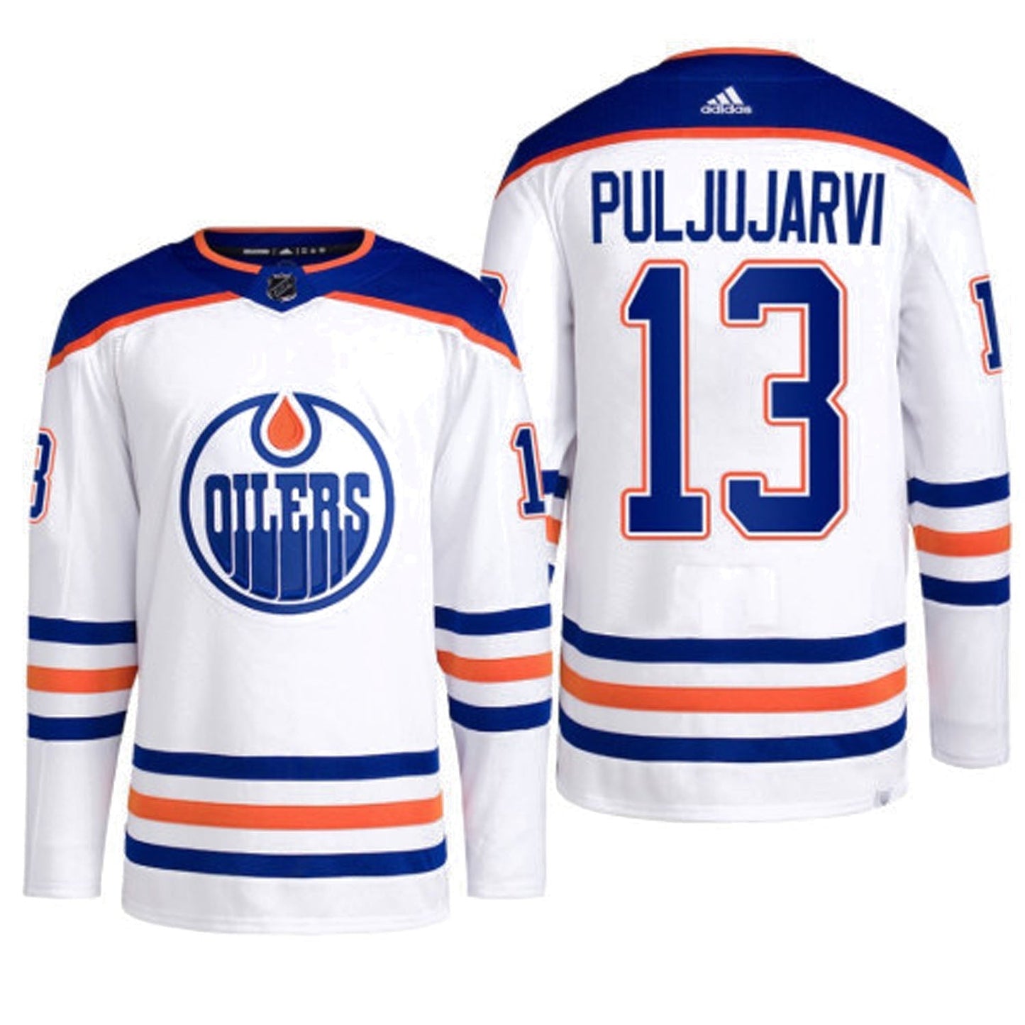 NHL Jesse Puljujarvi Edmonton Oilers 13 Jersey