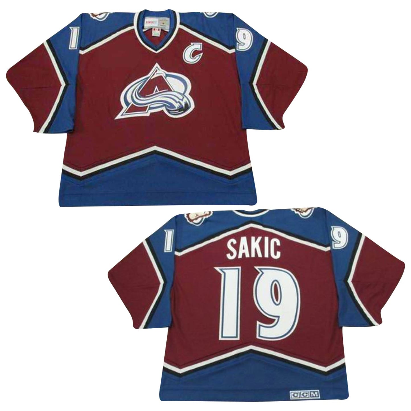 NHL Joe Sakic Colorado Avalanche 19 Jersey