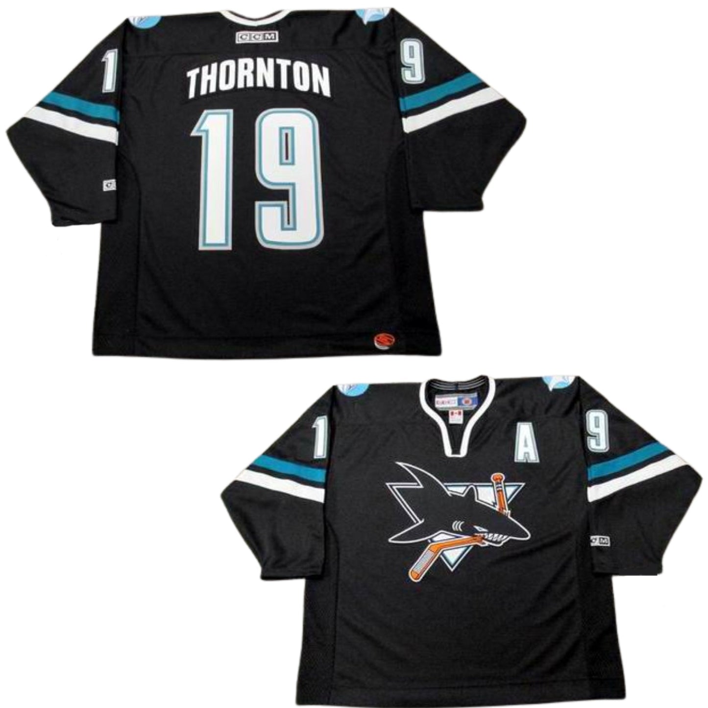 NHL Joe Thornton San Jose Sharks 19 Jersey