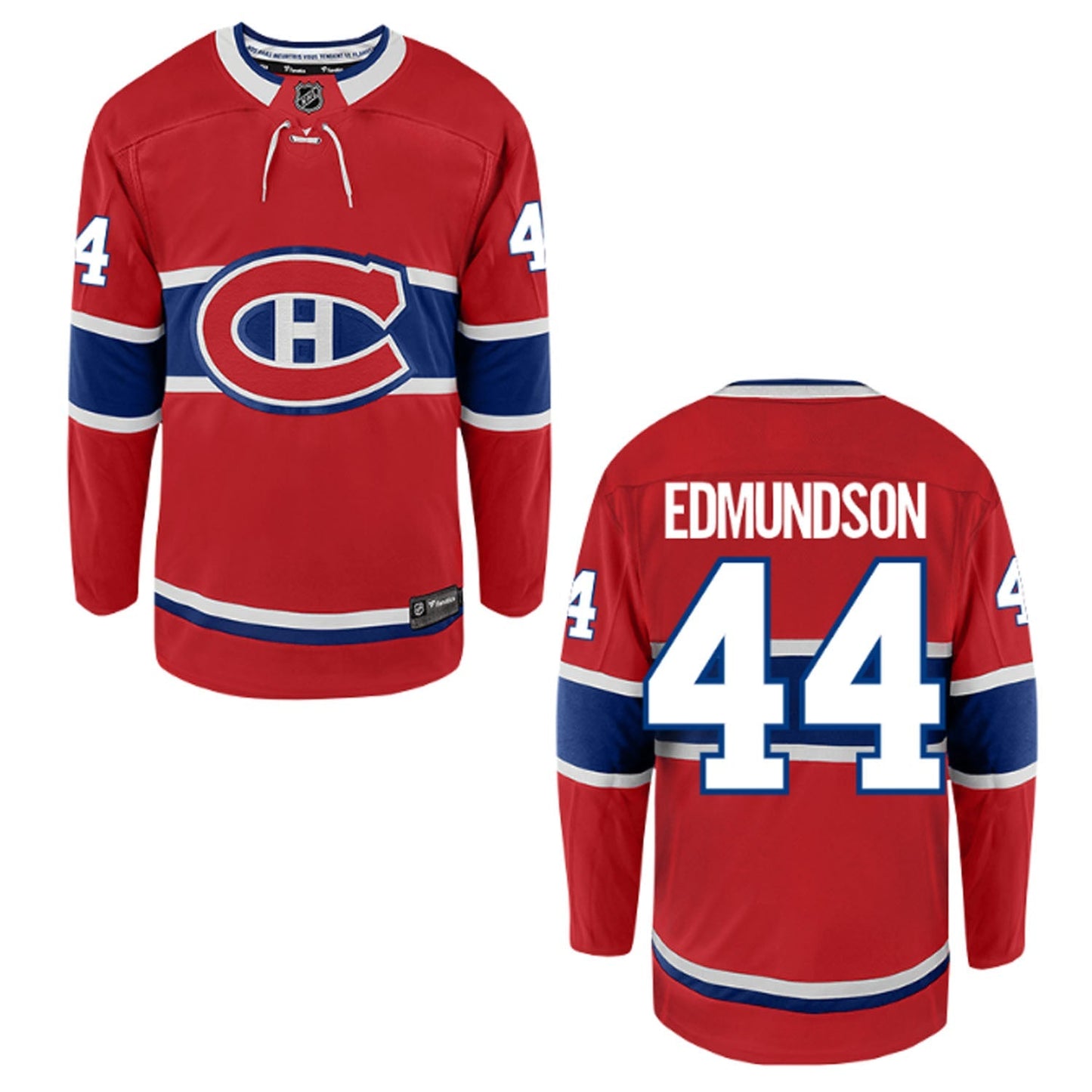 NHL Joel Edmundson Montreal Canadiens 44 Jersey