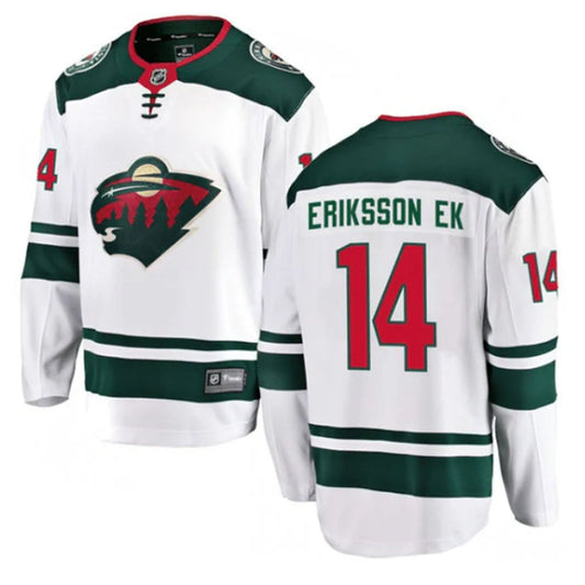 NHL Joel Eriksson Ek Minnesota Wild 14 Jersey