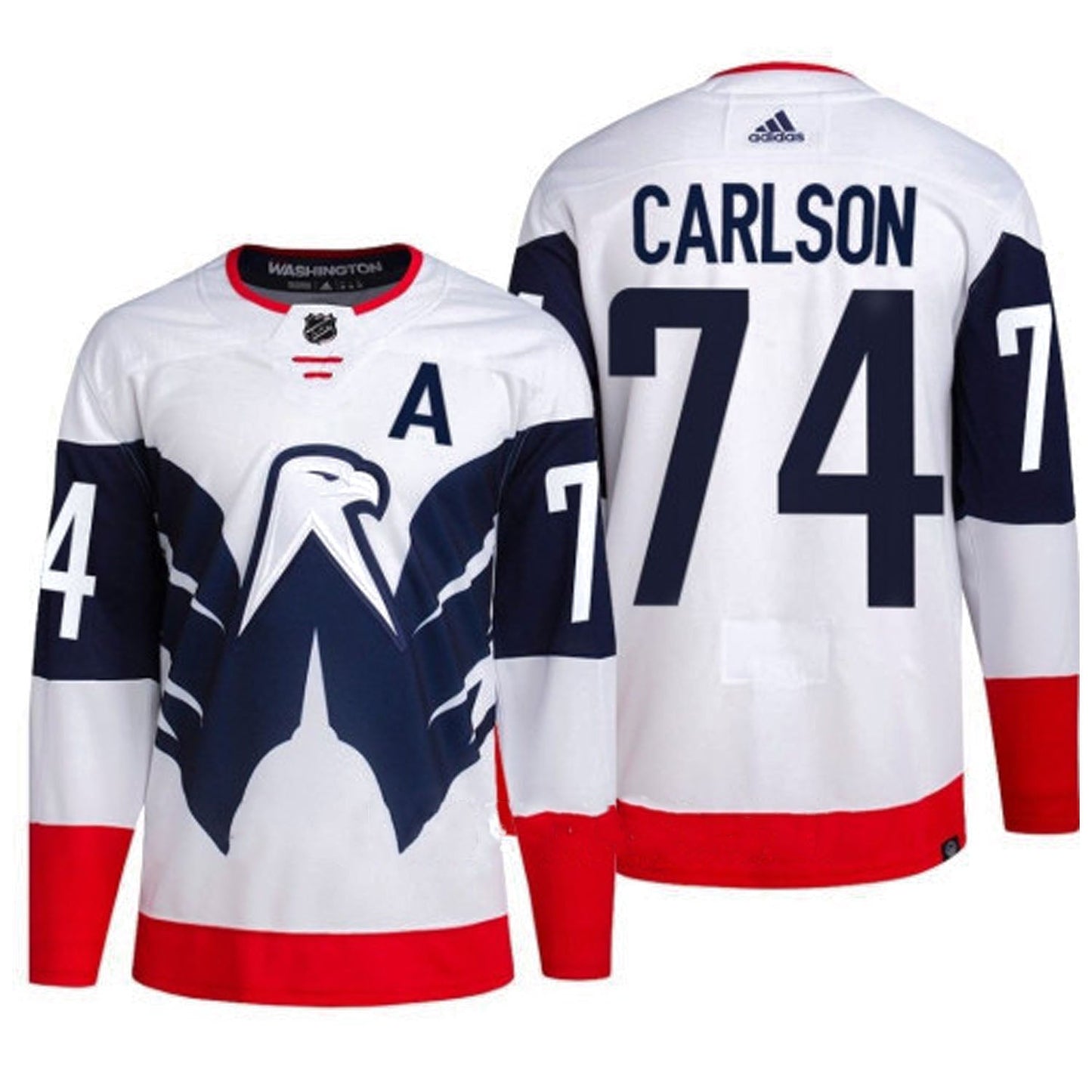 NHL John Carlson Washington Capitals 74 Jersey