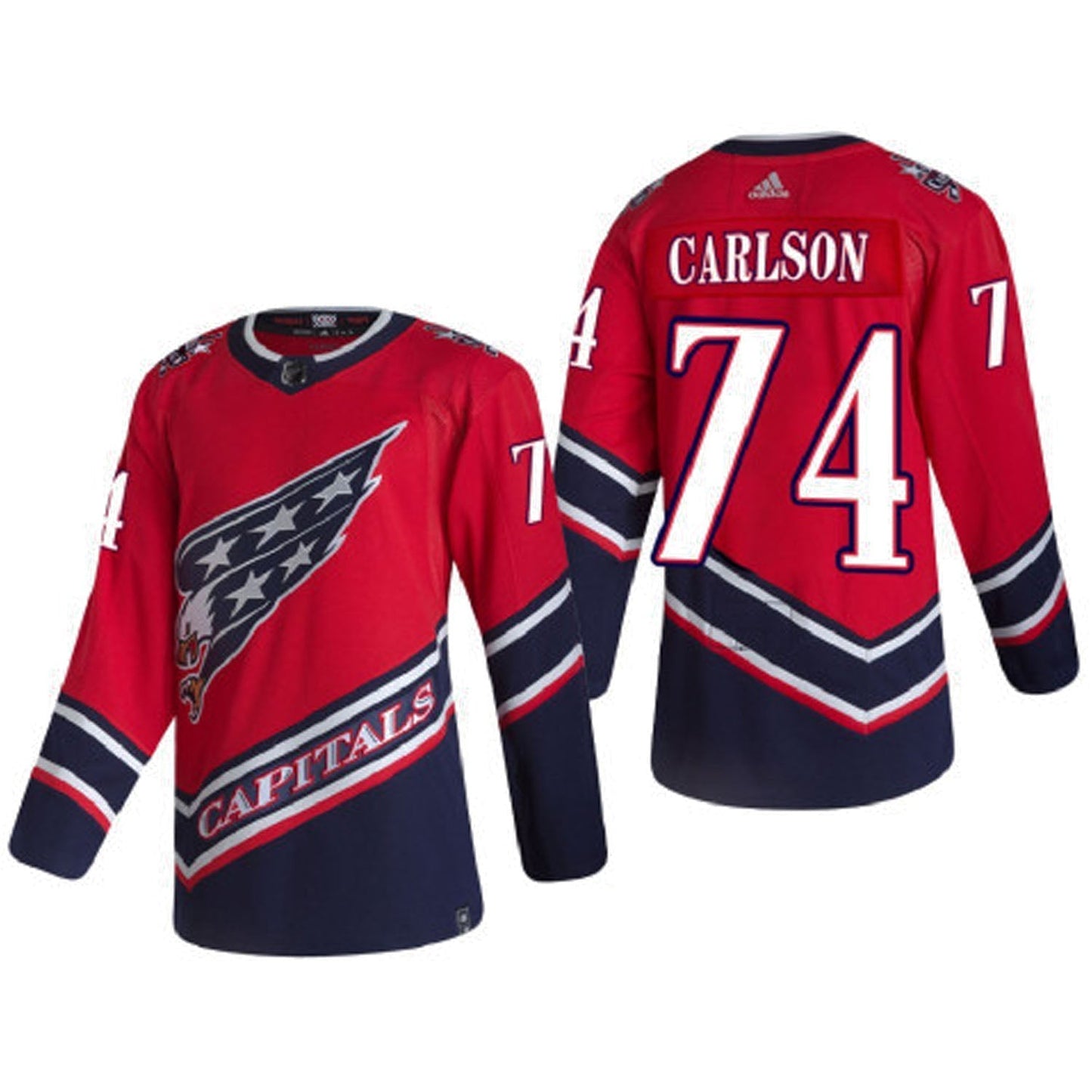 NHL John Carlson Washington Capitals 74 Jersey