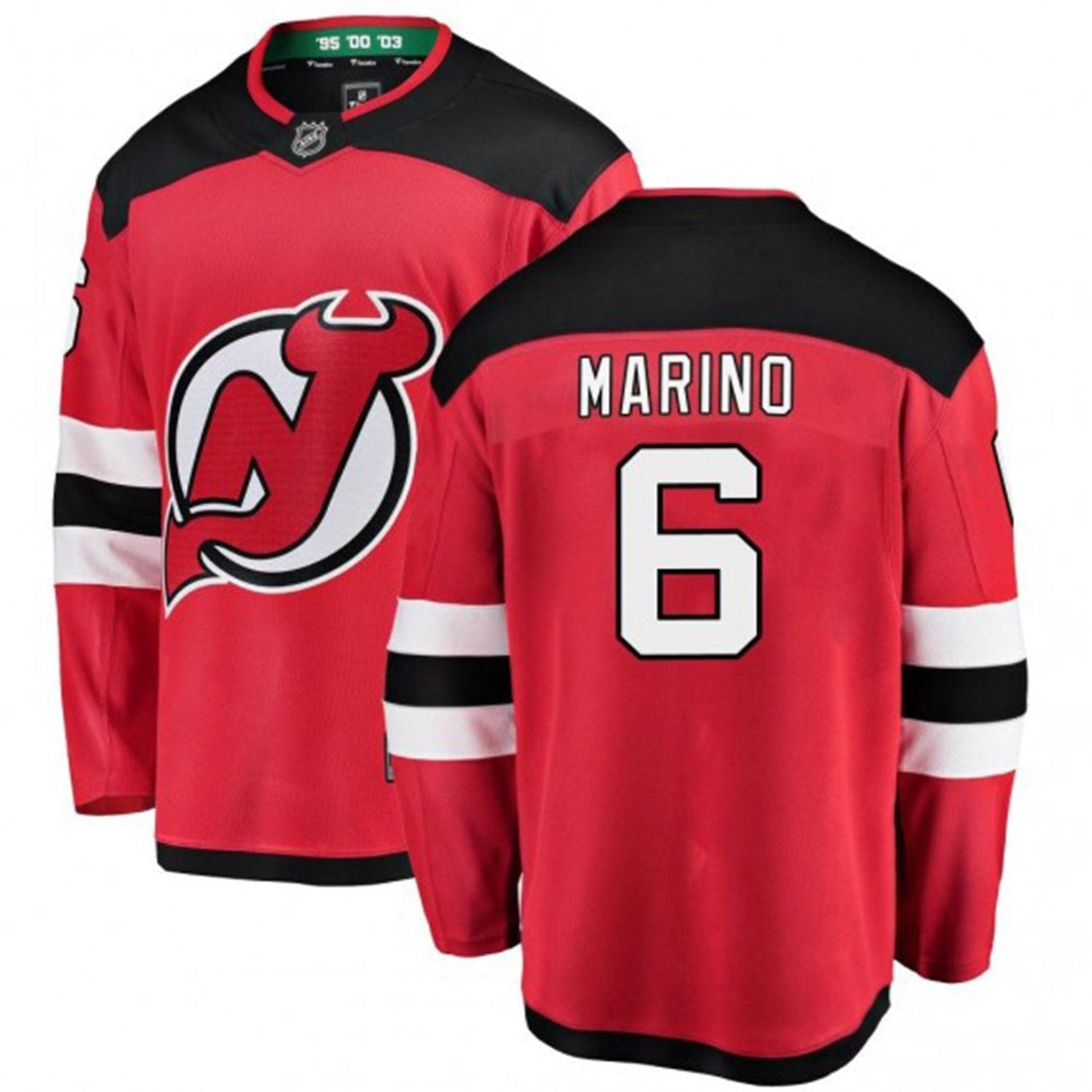 NHL John Marino New Jersey Devils 6 Jersey