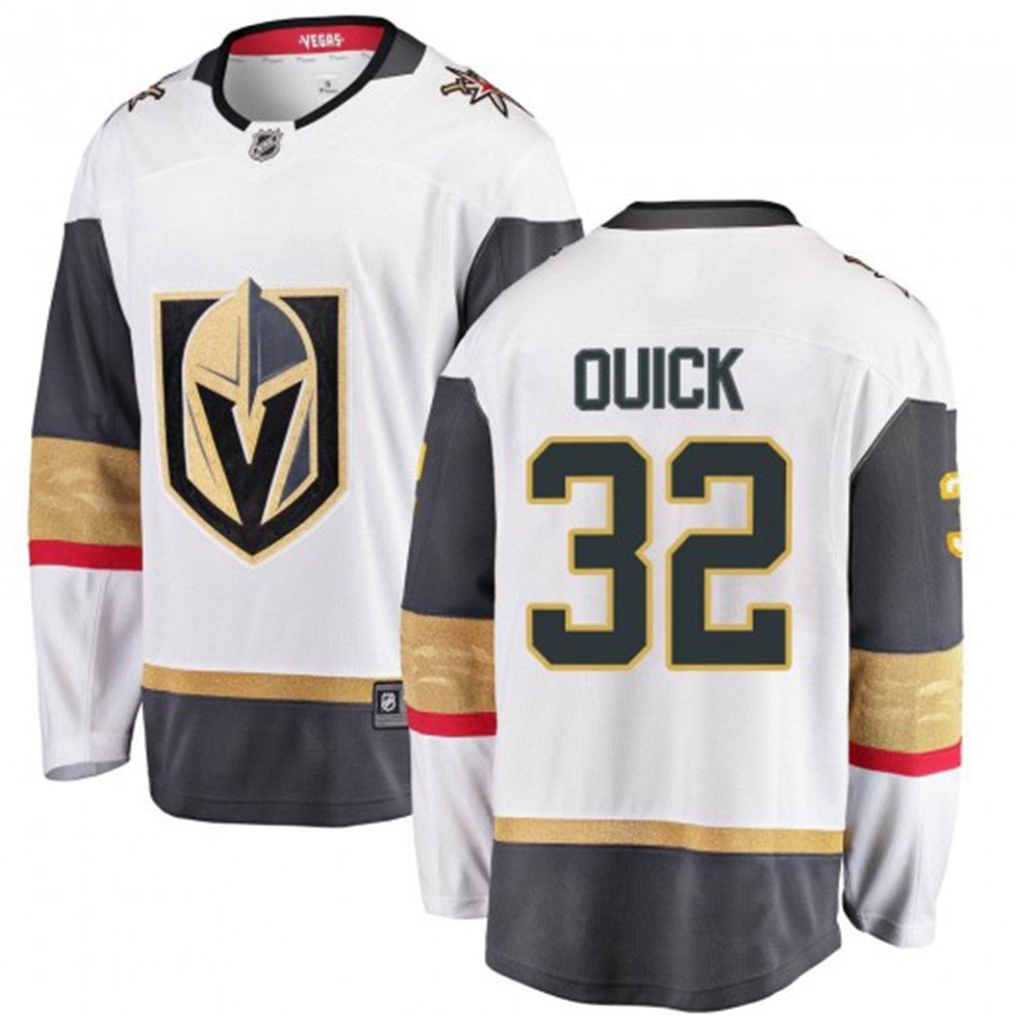 NHL Jonathan Quick Vegas Golden Knights 32 Jersey