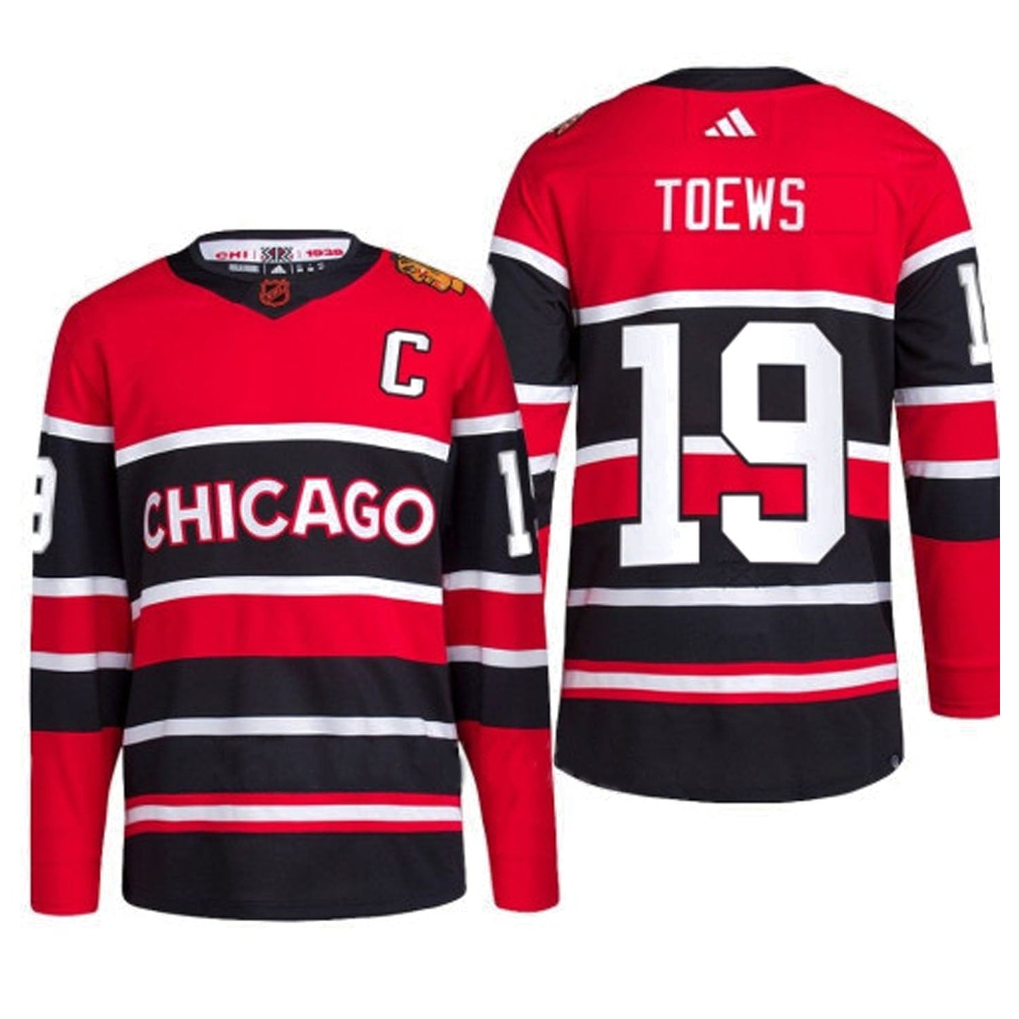 NHL Jonathan Toews Chicago Blackhawks 19 Jersey