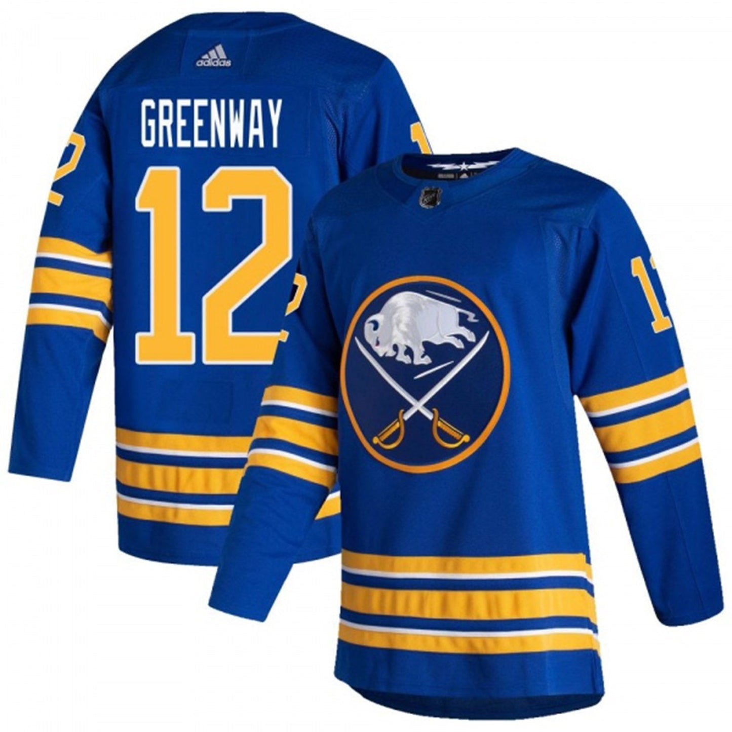 NHL Jordan Greenway Buffalo Sabres 12 Jersey