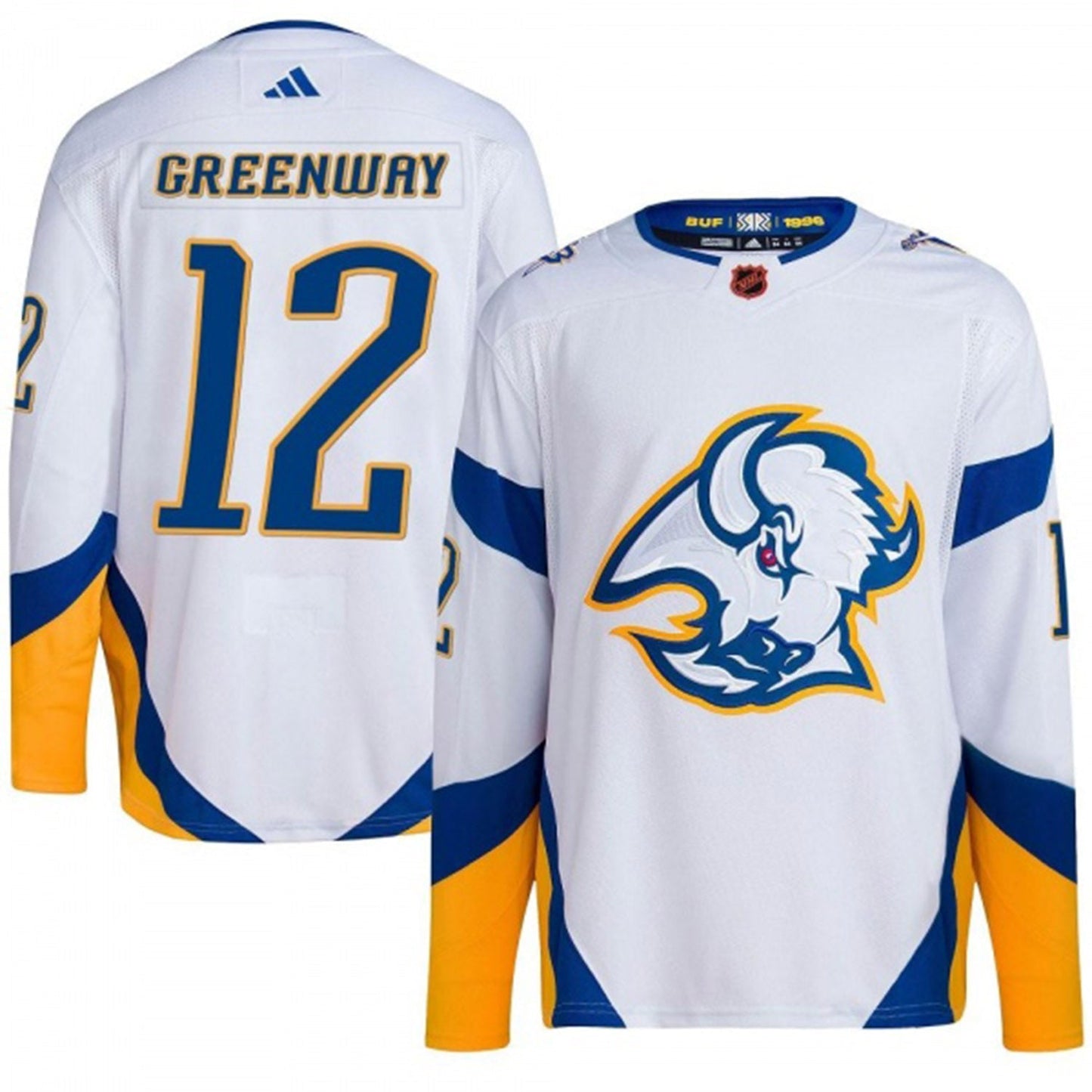 NHL Jordan Greenway Buffalo Sabres 12 Jersey