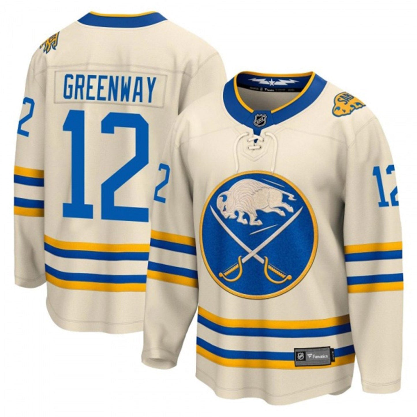 NHL Jordan Greenway Buffalo Sabres 12 Jersey