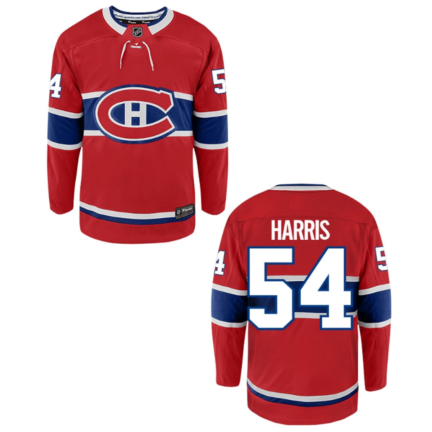 NHL Jordan Harris Montreal Canadiens 54 Jersey