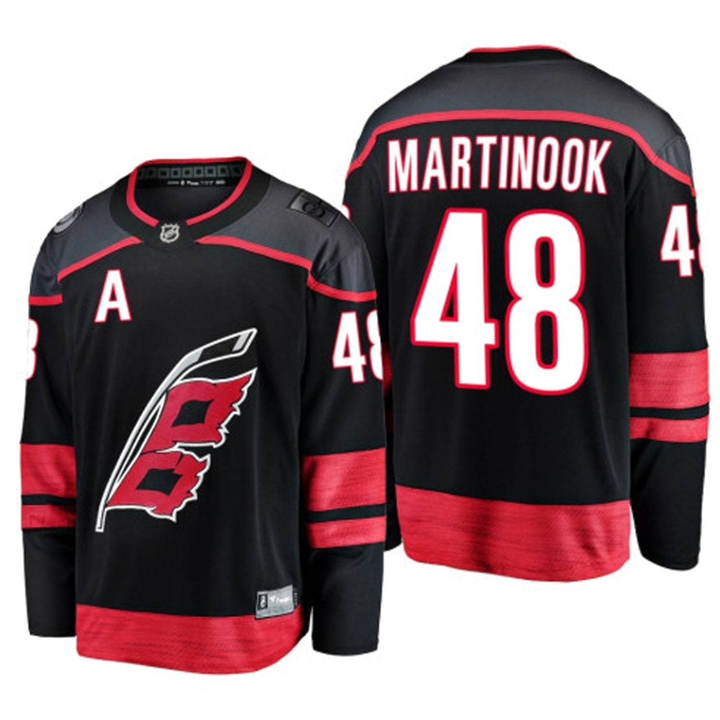 NHL Jordan Martinook Carolina Hurricanes 48 Jersey