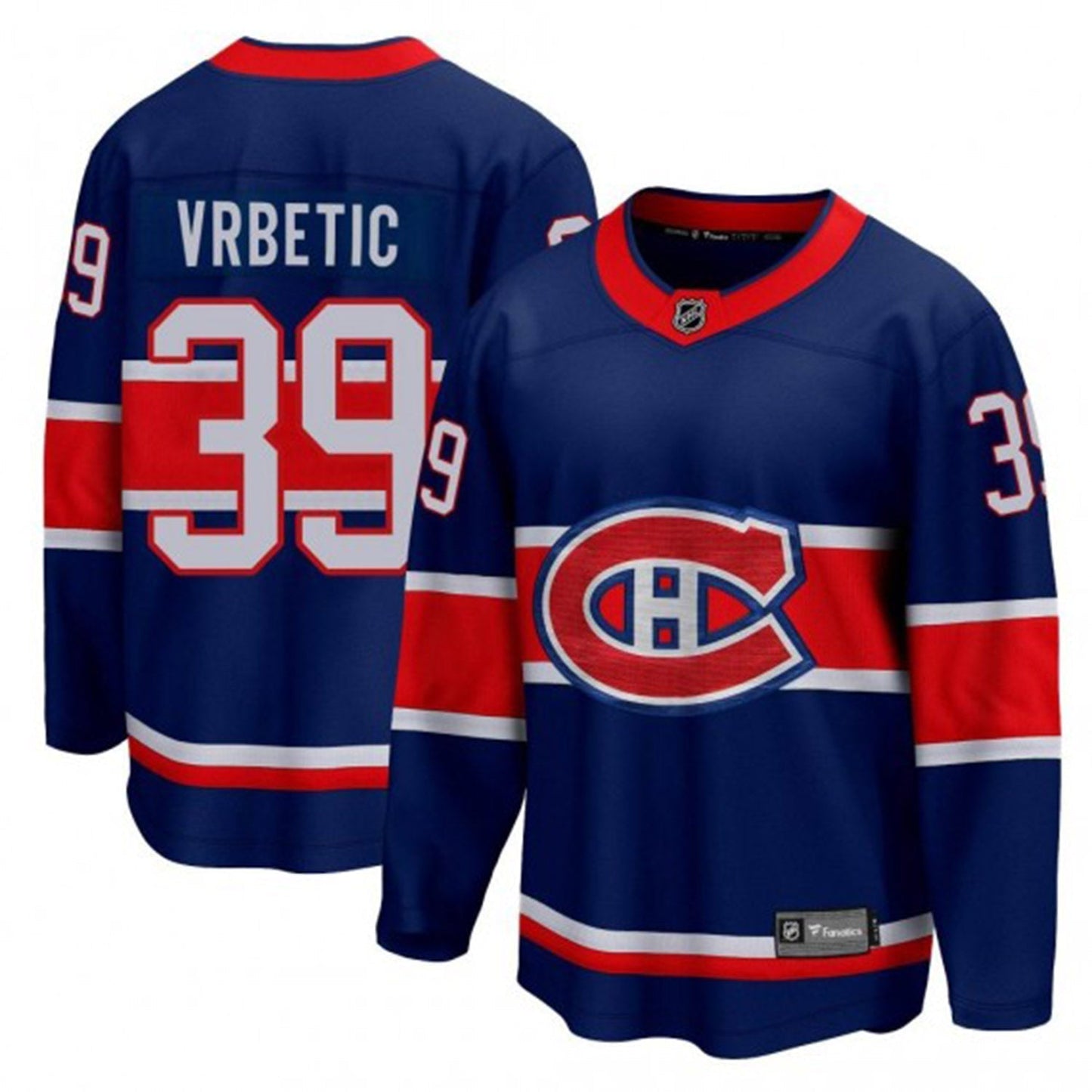 NHL Joseph Vrbetic Montreal Canadiens 39 Jersey