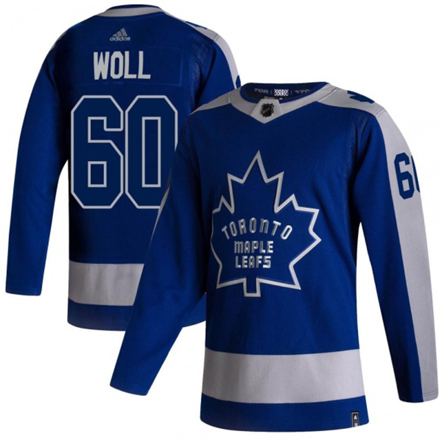 NHL Joseph Woll Toronto Maple Leafs 60 Jersey