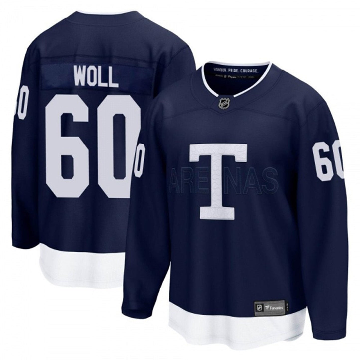 NHL Joseph Woll Toronto Maple Leafs 60 Jersey