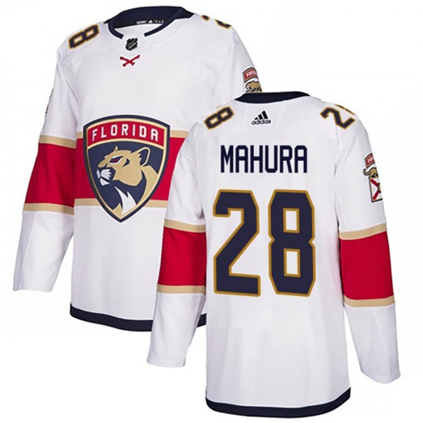 NHL Josh Mahura Florida Panthers 28 Jersey