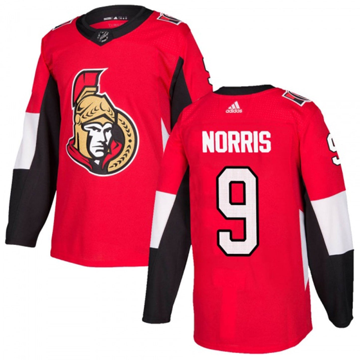 NHL Josh Norris Ottawa Senators 9 Jersey