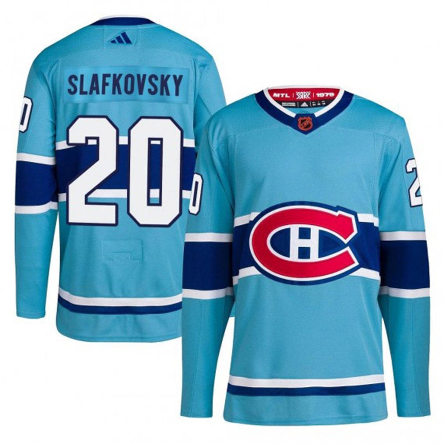 NHL Juraj Slafkovsky Montreal Canadiens 20 Jersey