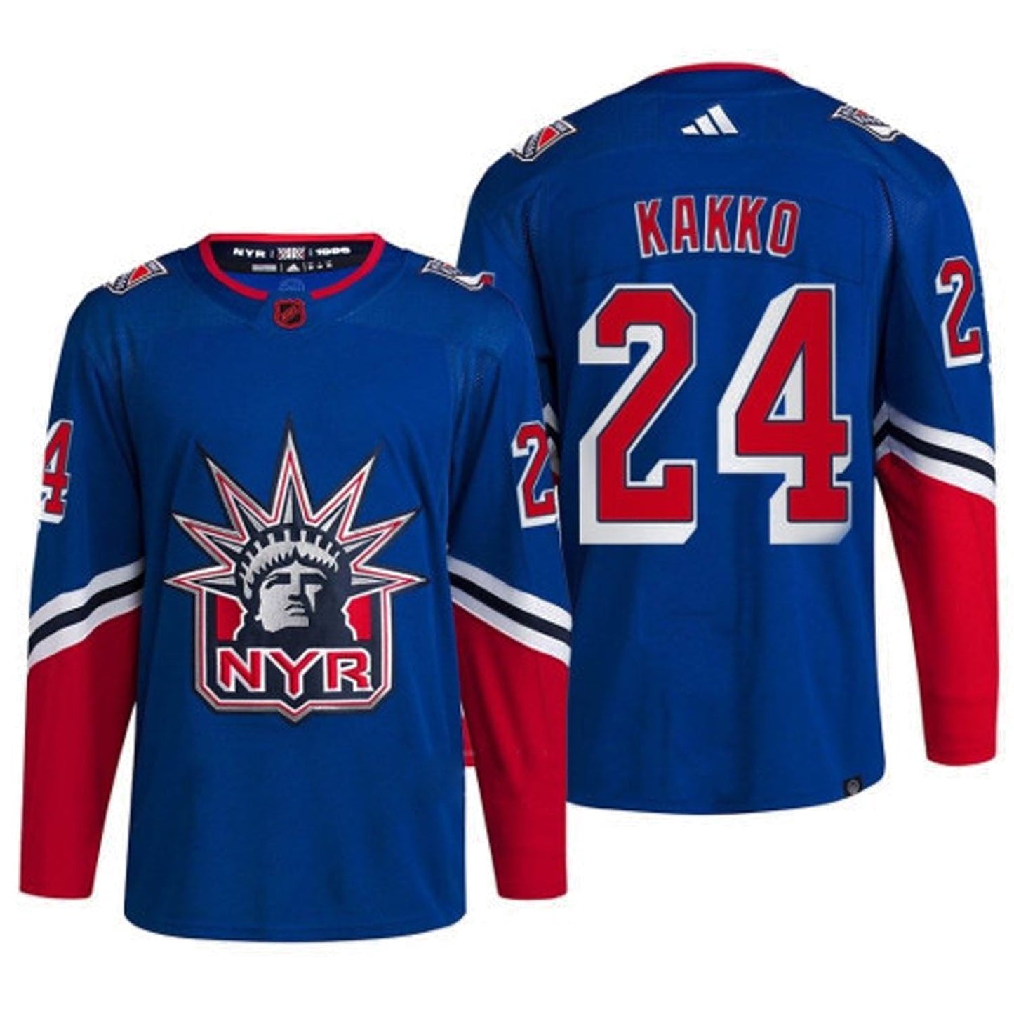 NHL Kaapo Kakko New York Rangers 24 Jersey