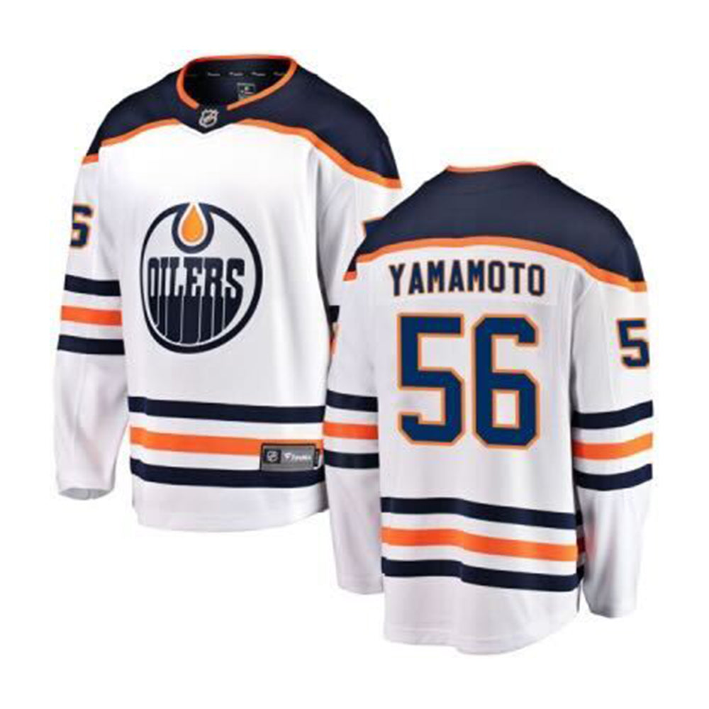 NHL Kailer Yamamoto Edmonton Oilers 56 Jersey