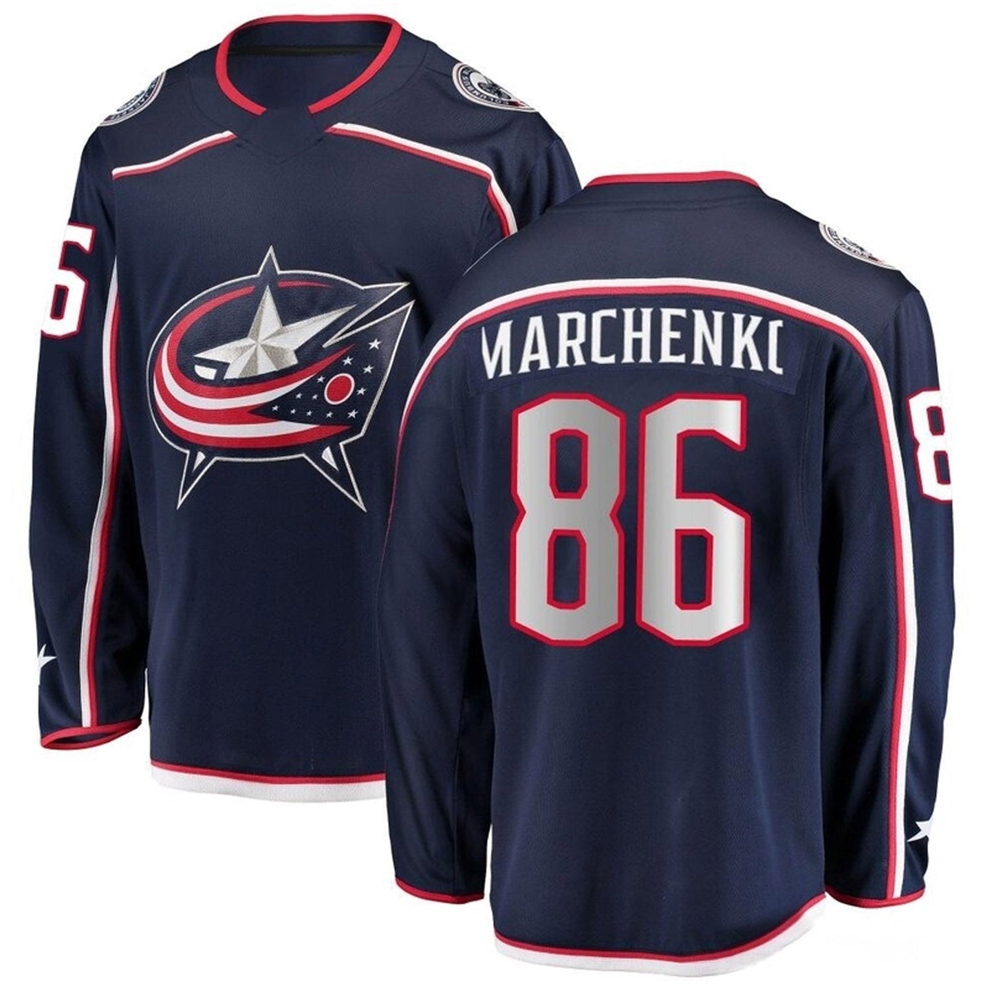 NHL Kirill Marchenko Columbus Blue Jackets 86 Jersey