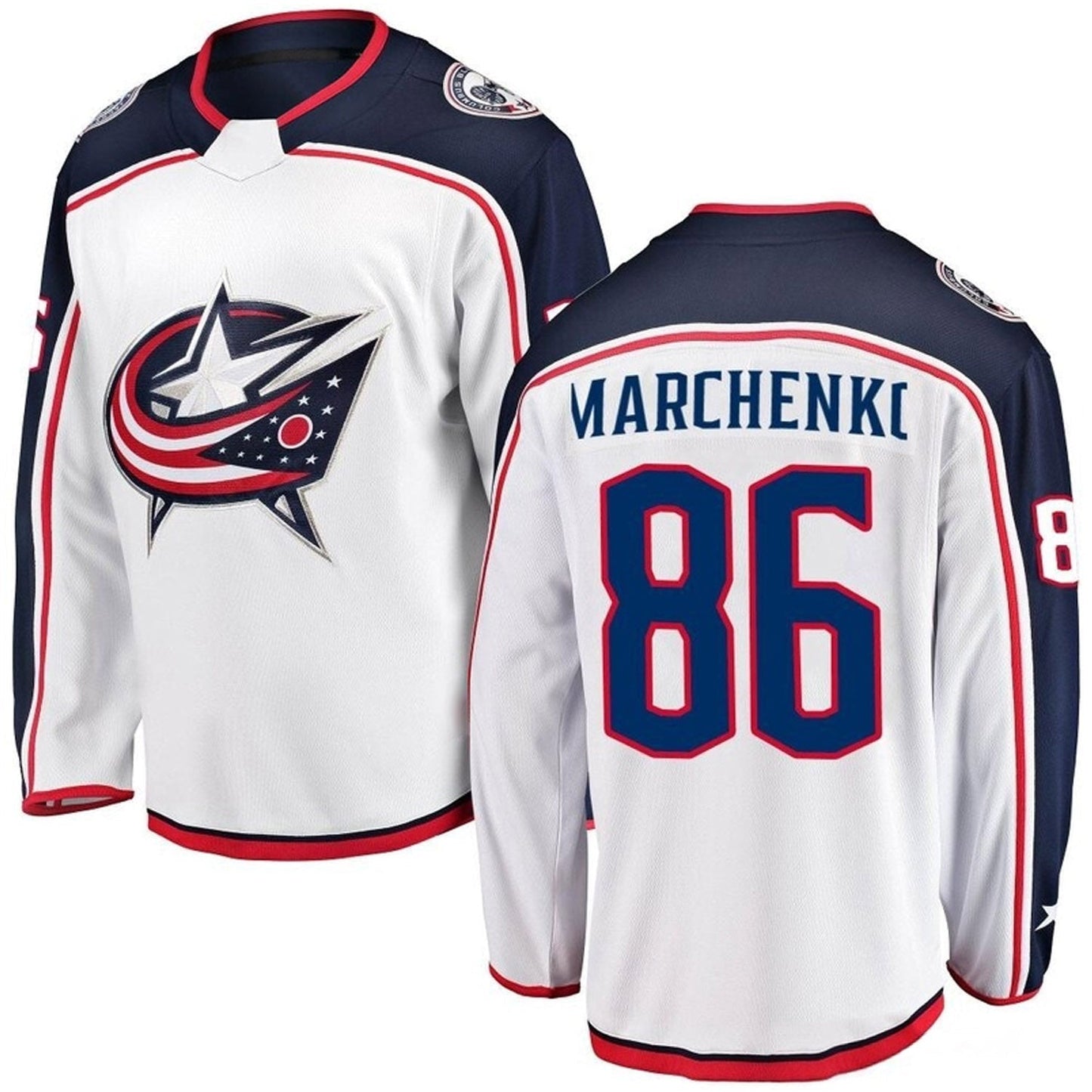 NHL Kirill Marchenko Columbus Blue Jackets 86 Jersey