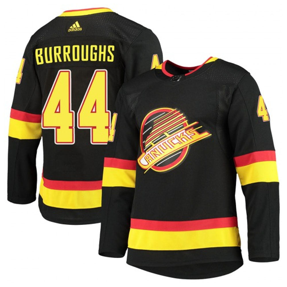 NHL Kyle Burroughs Vancouver Canucks 44 Jersey