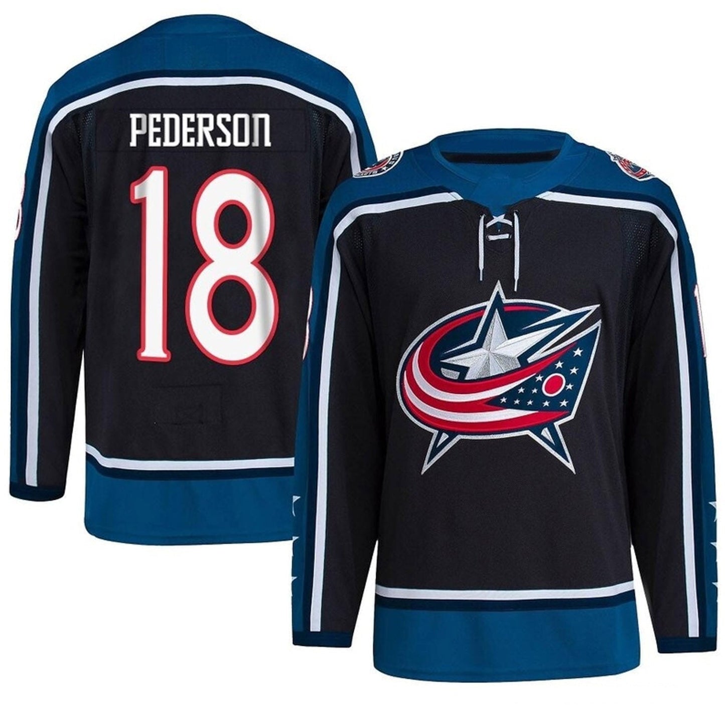 NHL Lane Pederson Columbus Blue Jackets 18 Jersey