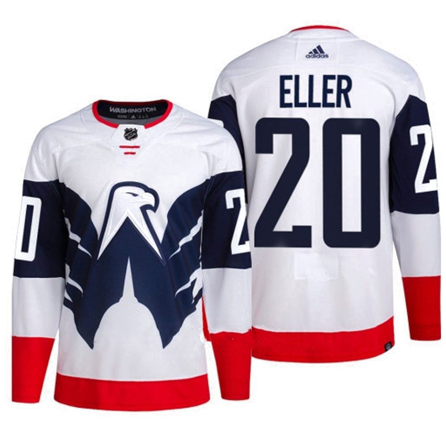 NHL Lars Eller Washington Capitals 20 Jersey