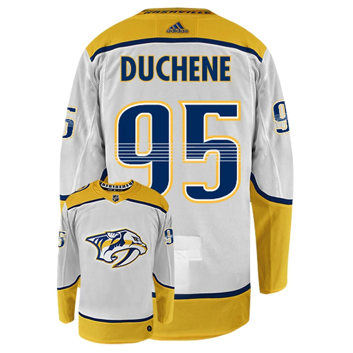 Matt Duchene name and number 95 stitched on jersey