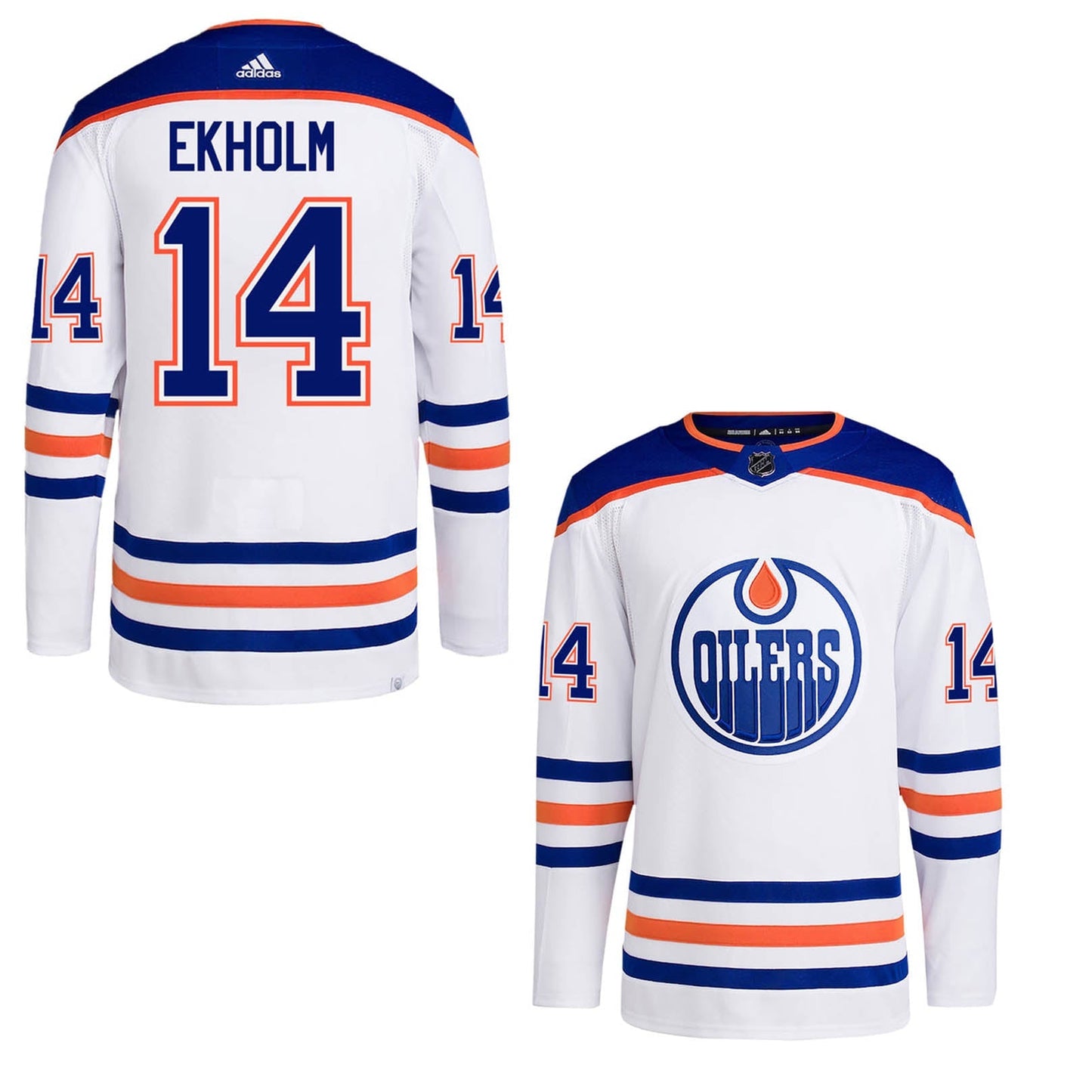 NHL Mattias Ekholm Edmonton Oilers 14 Jersey