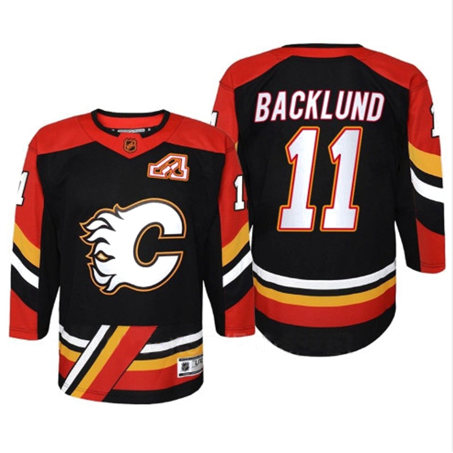 NHL Mikael Backlund Calgary Flames 11 Jersey