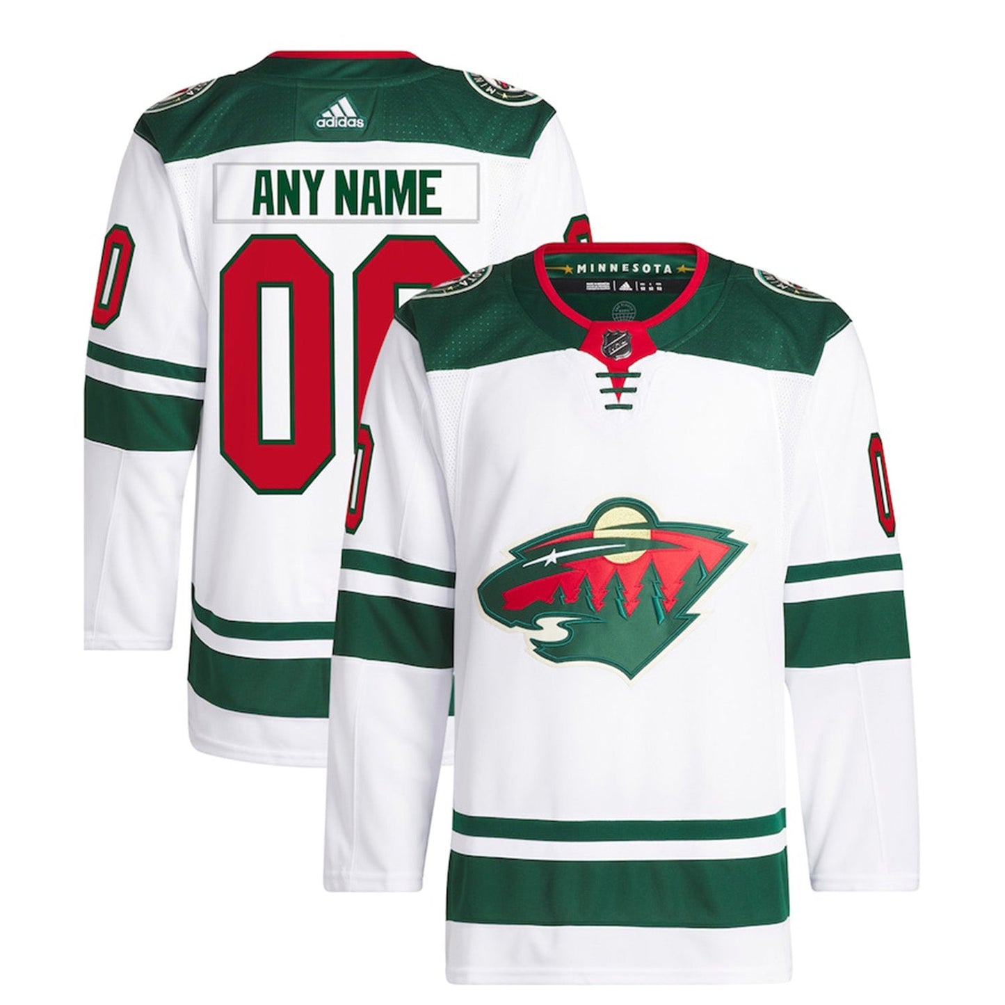 NHL Minnesota Wild Custom Jersey