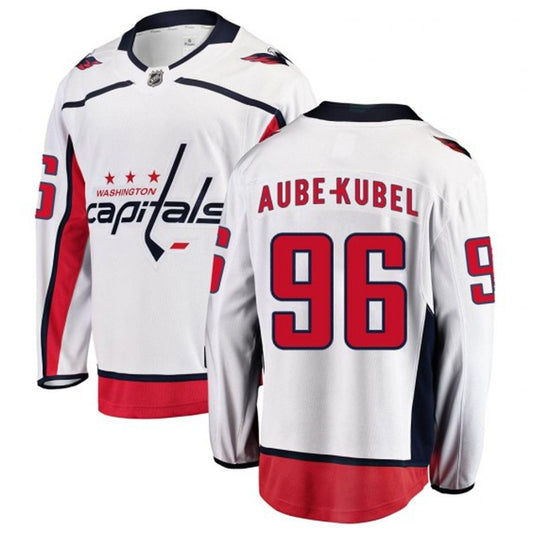 NHL Nicolas Aube-Kubel Washington Capitals 96 Jersey