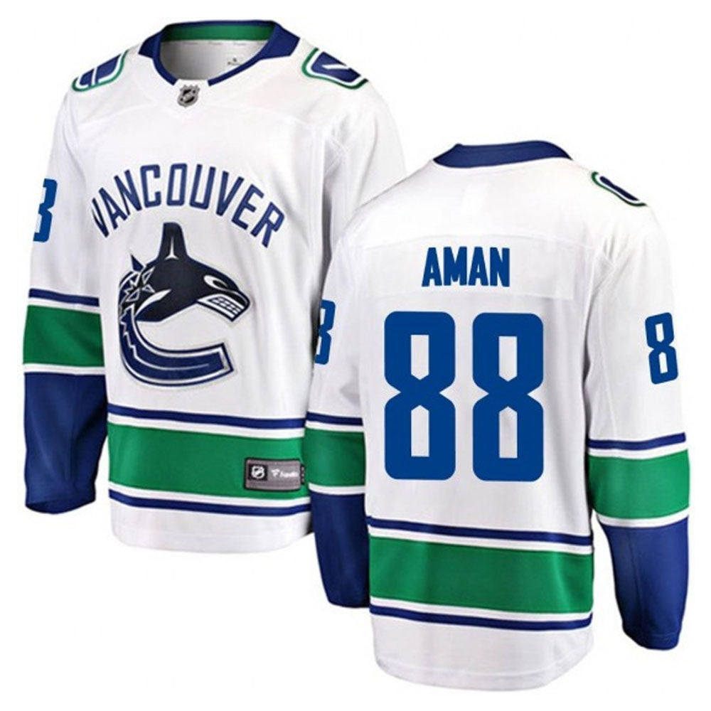 NHL Nils Aman Vancouver Canucks 88 Jersey