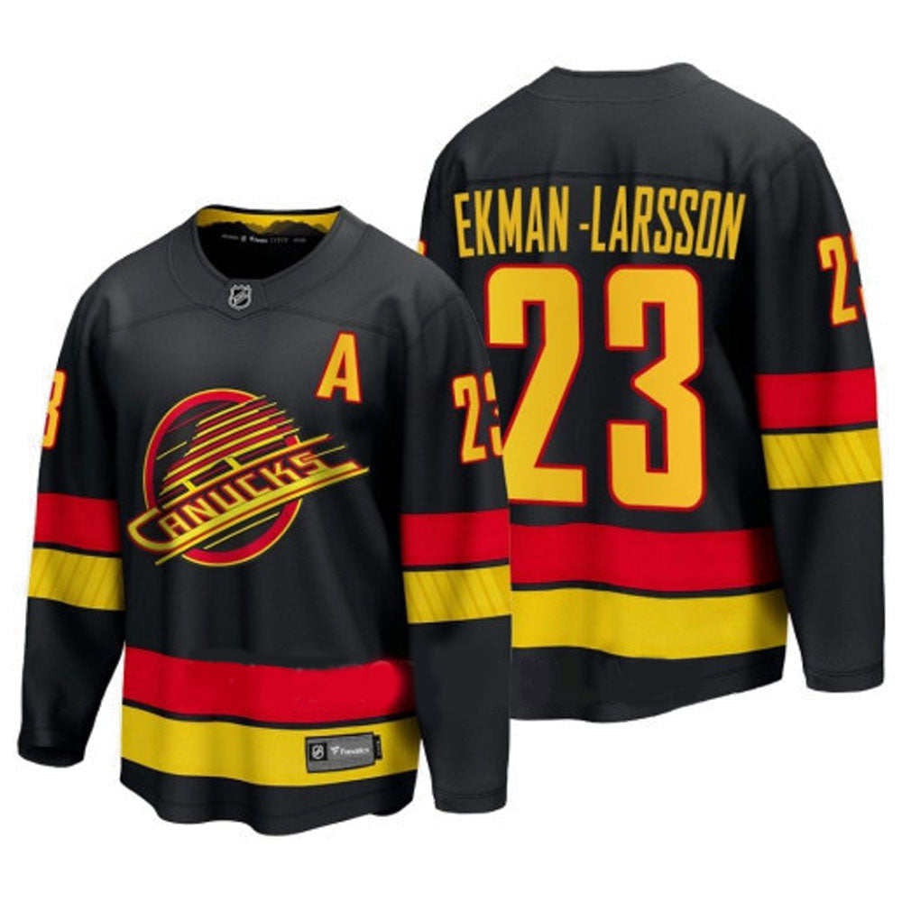NHL Oliver Ekman-Larsson Vancouver Canucks 23 Jersey