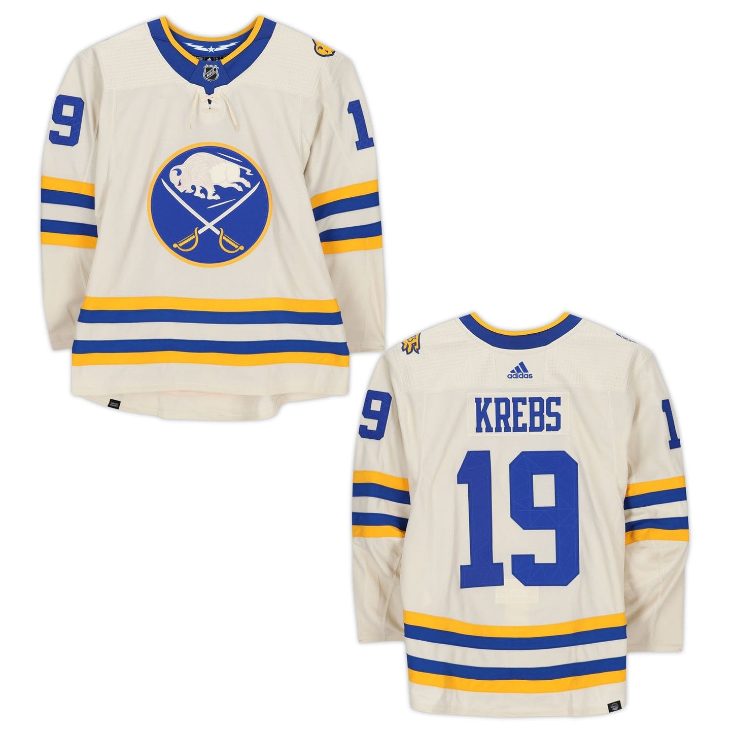 NHL Peyton Krebs Buffalo Sabres 19 Jersey
