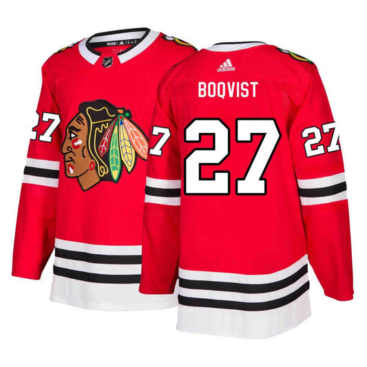 NHL Adam Boqvist Chicago Blackhawks 27 Jersey