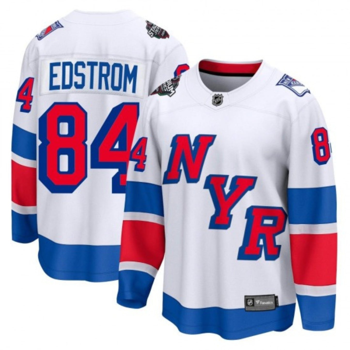 NHL Adam Edstrom New York Rangers 84 Jersey