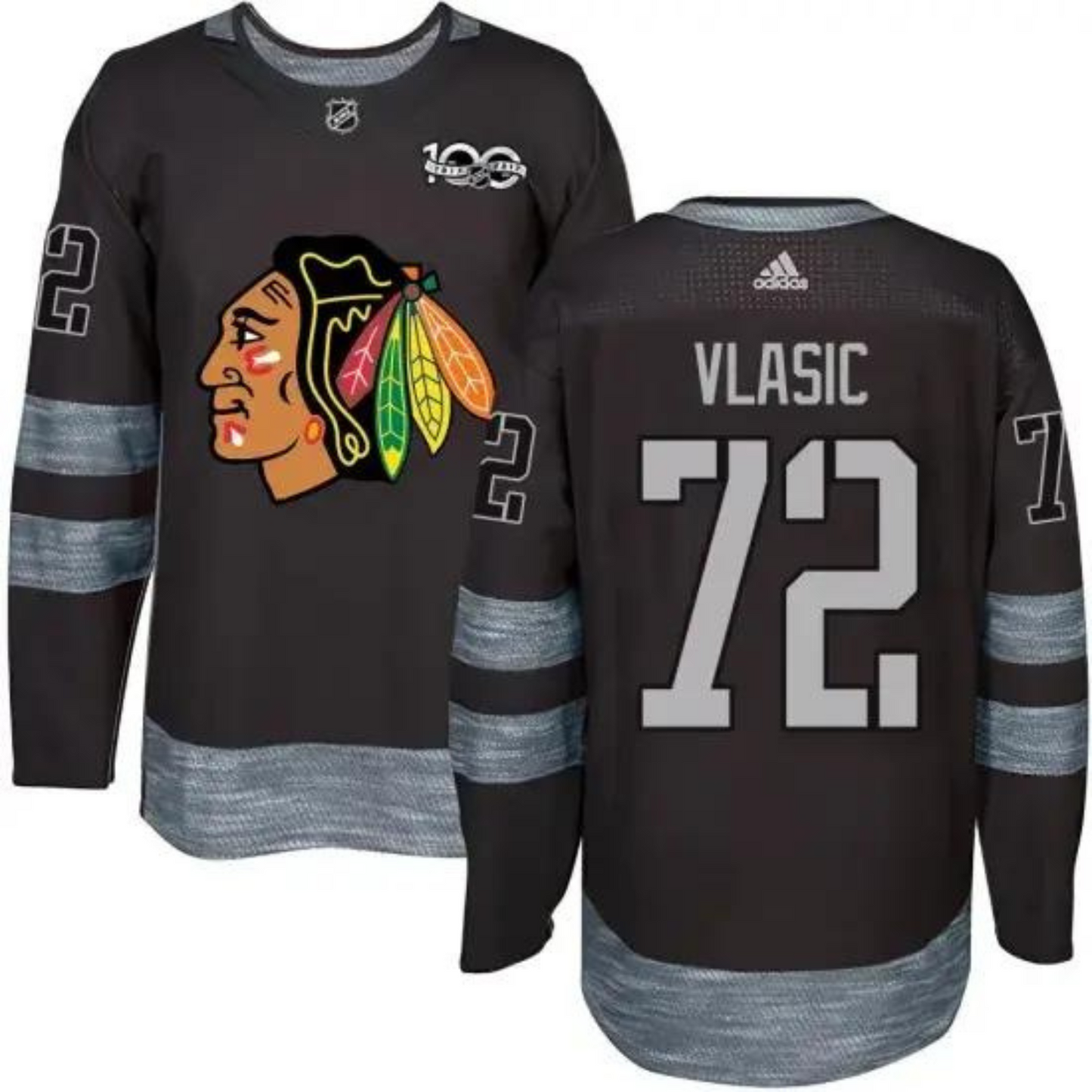 NHL Alex Vlasic Chicago Blackhawks 72 Jersey