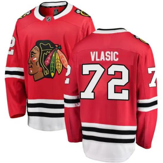 NHL Alex Vlasic Chicago Blackhawks 72 Jersey