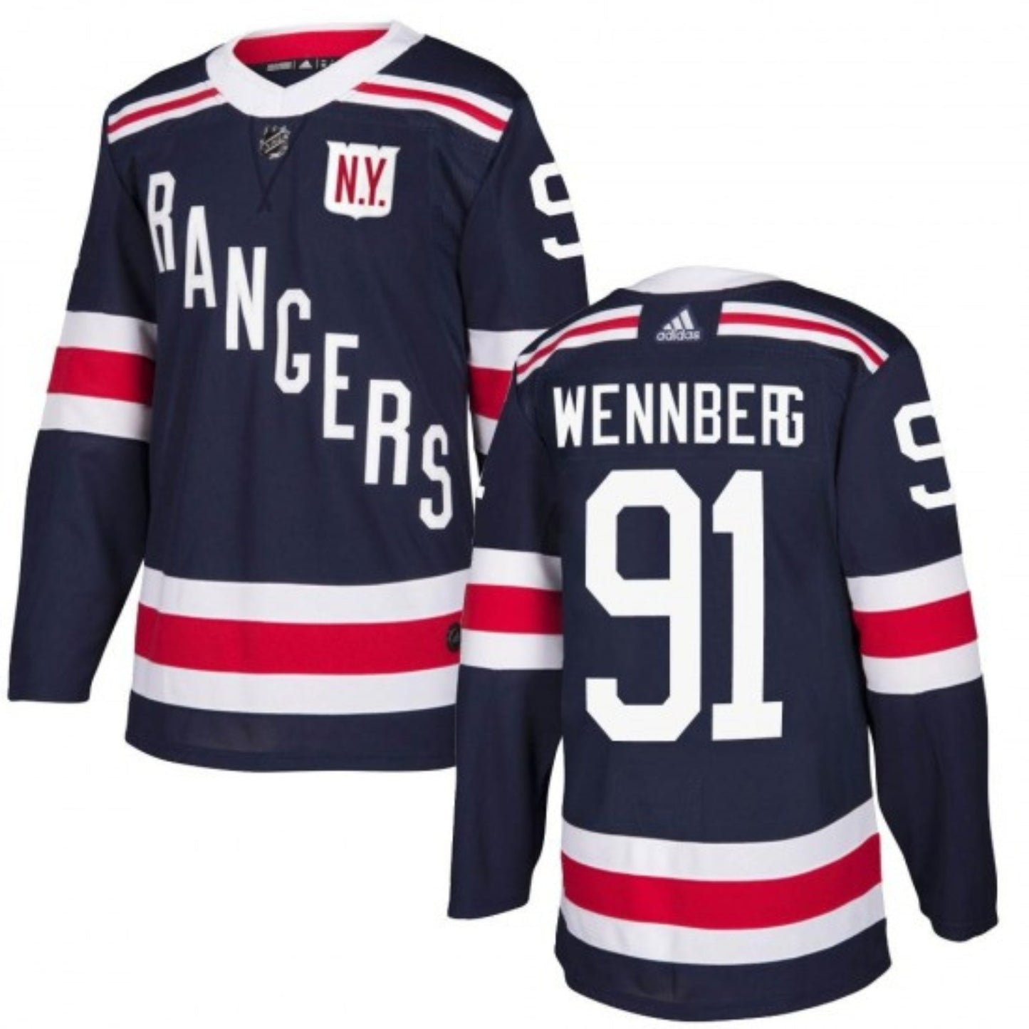 NHL Alex Wennberg New York Rangers 91 Jersey