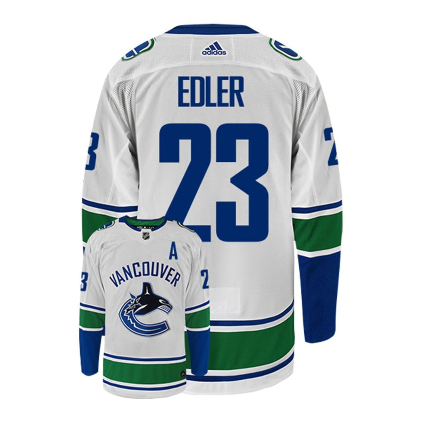 NHL Alexander Edler Vancouver Canucks 23 Jersey
