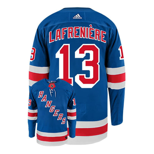 NHL Alexis Lafreniere New York Rangers 13 Jersey