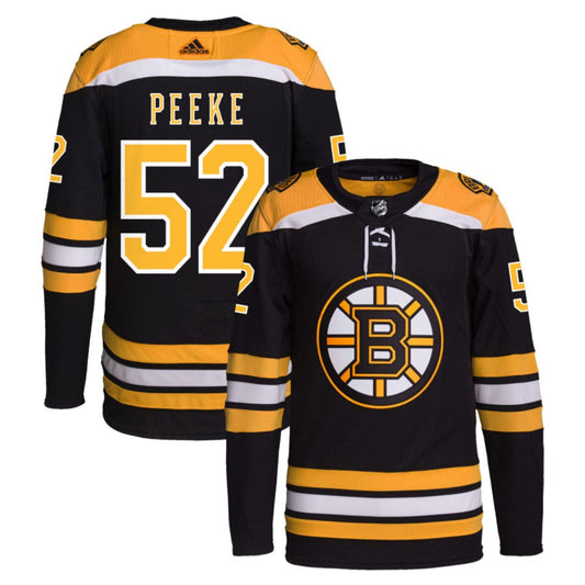 NHL Andrew Peeke Bostin Bruins 52  Jersey