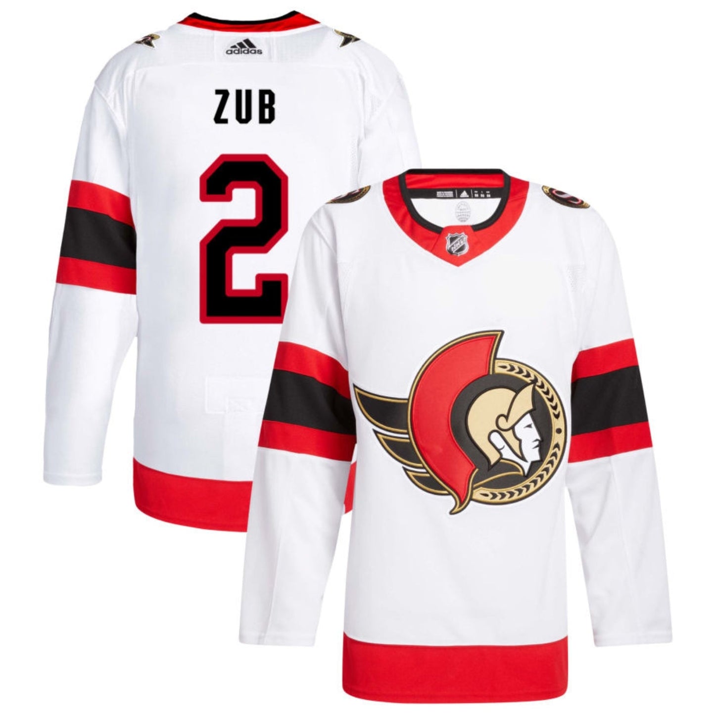 NHL Artem Zub Ottawa Senators 2 Jersey